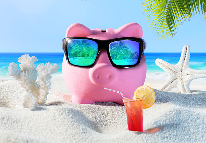 Ahorrar dinero para las vacaciones